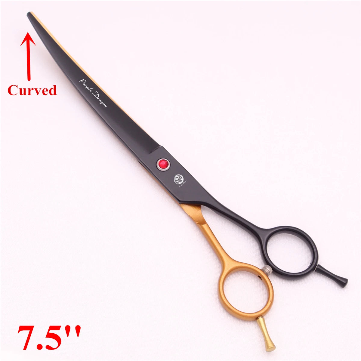 7.5'' Professional Pet Grooming Scissors Hair Cutting Fishbone Thinning Comb Hemostatic Forceps Japan 440C Set For Dog Cat Z3088