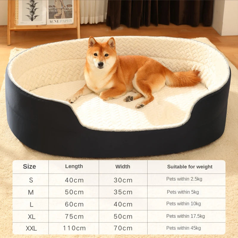 Bed for Dog Cat Pet Kennel Medium Dog Sofa Bed Cushion Pet Calming Dog Bed House Pet Supplies Accessories Four seasons universal