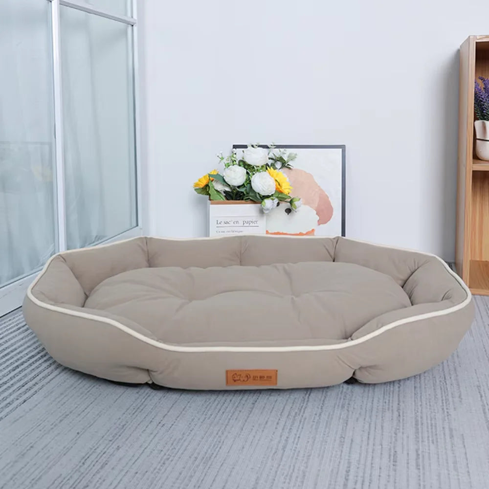 Pet Sofa Sleeping Bed Large Dog Bed House for Cats Big Space Dog Sofa Sleeping Mat Winter Warm Dog Cushion