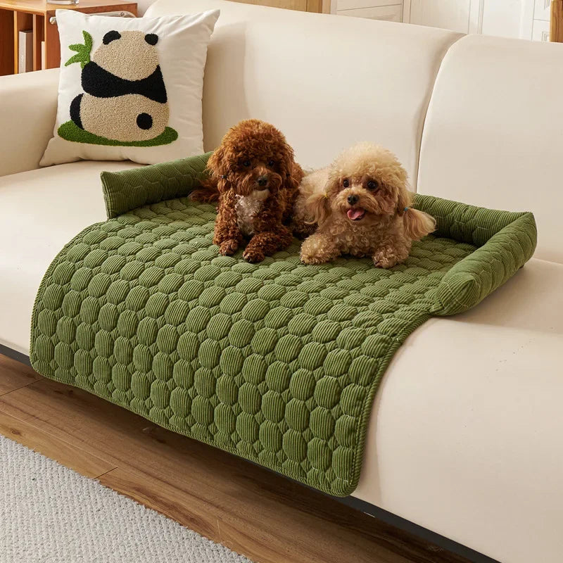 Square Winter Soft Warm House for Dog Bed for Small Dog Mat Super Soft Cat Bed Pet Sofa Pad Plush Neck Pillow Cat Nest Travel