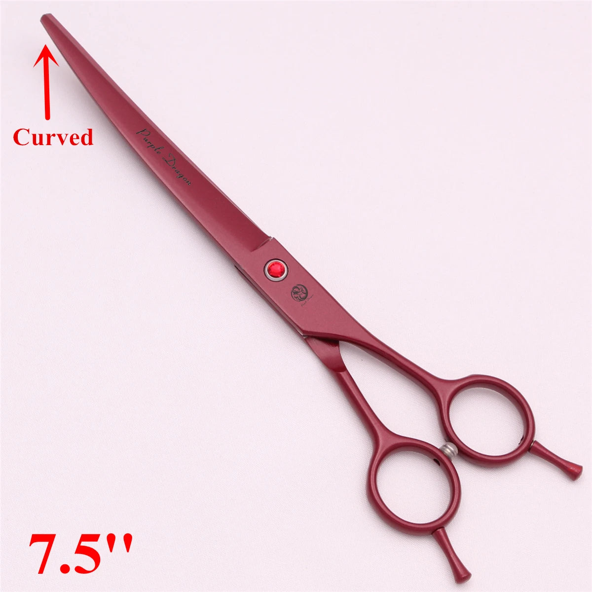 7.5'' Professional Pet Grooming Scissors Hair Cutting Fishbone Thinning Comb Hemostatic Forceps Japan 440C Set For Dog Cat Z3088