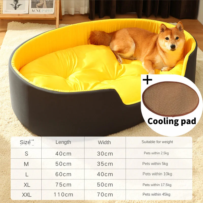 Bed for Dog Cat Pet Kennel Medium Dog Sofa Bed Cushion Pet Calming Dog Bed House Pet Supplies Accessories Four seasons universal