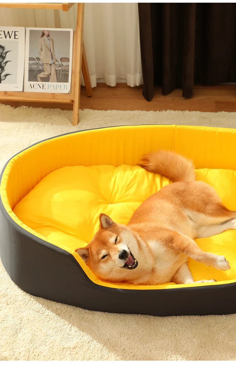 Bed for Dog Cat Pet Kennel Medium Dog Sofa Bed Cushion Pet Calming Dog Bed House Pet Supplies Accessories Four seasons universal