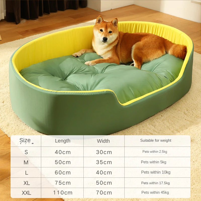 Bed for Dog Cat Pet Kennel Medium Dog Sofa Bed Cushion Pet Calming Dog Bed House Pet Supplies Accessories Four seasons universal