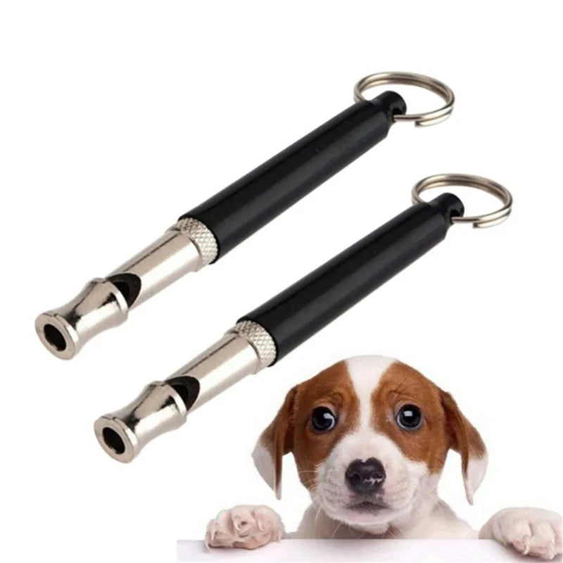 New Dog Pet High Frequency Supersonic Whistle Stop Barking Bark Control Dog Training Deterrent Whistle Puppy Adjustable Training