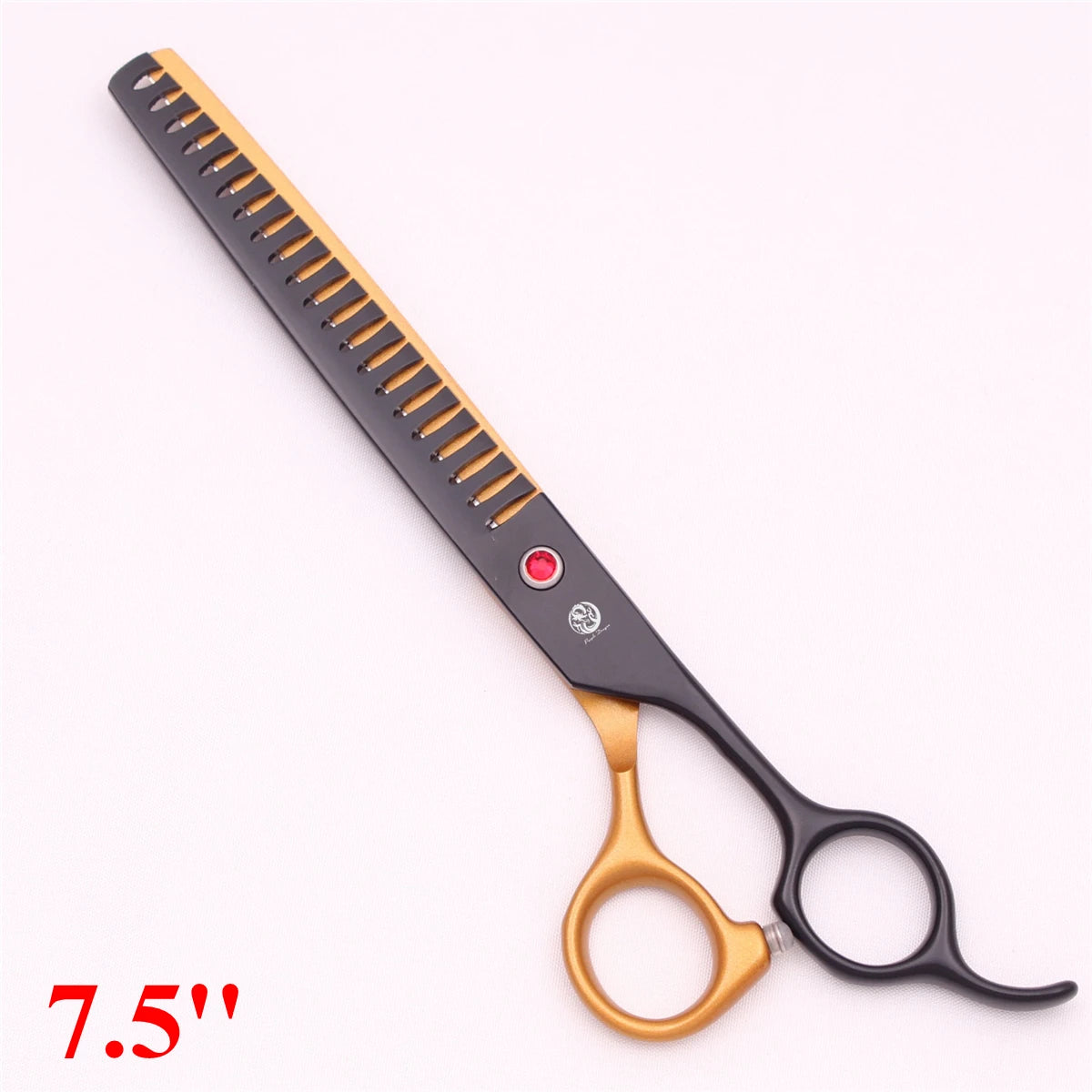 7.5'' Professional Pet Grooming Scissors Hair Cutting Fishbone Thinning Comb Hemostatic Forceps Japan 440C Set For Dog Cat Z3088