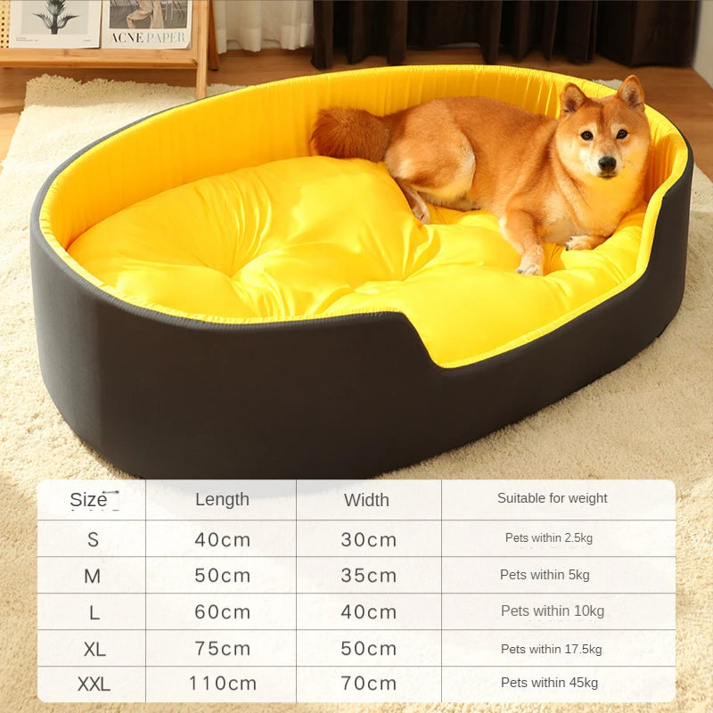 Bed for Dog Cat Pet Kennel Medium Dog Sofa Bed Cushion Pet Calming Dog Bed House Pet Supplies Accessories Four seasons universal